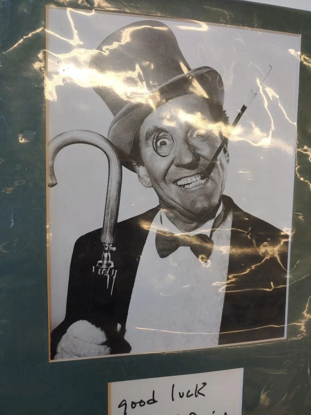 The Penquin Burgess Meredith Signed Batman Photograph 11×14 Matted COA, image 4