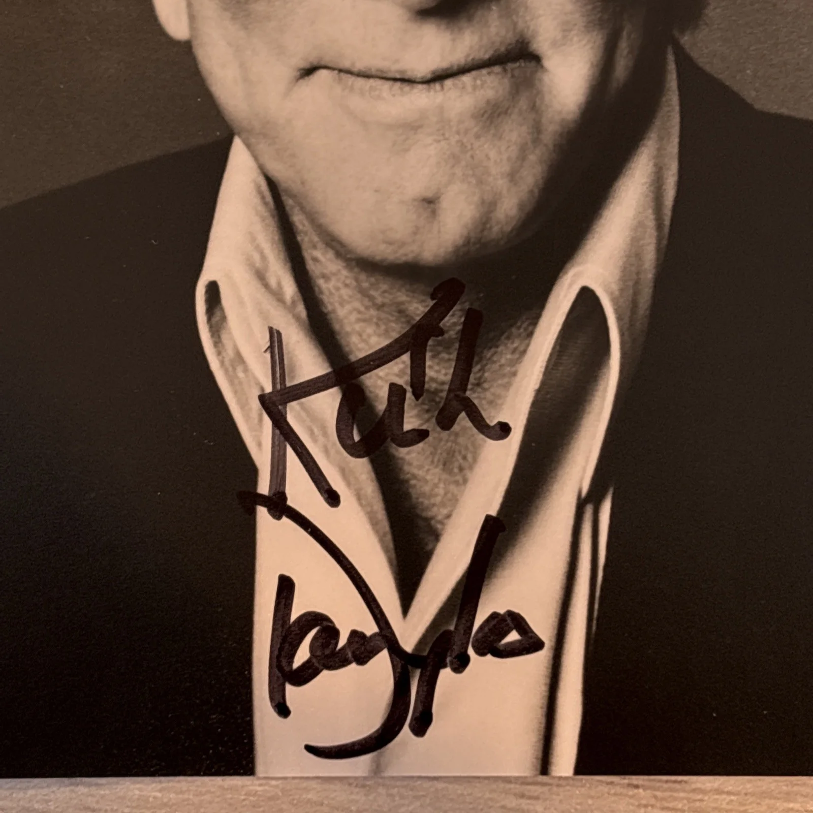 Kirk Douglas Signed Photo, image 2