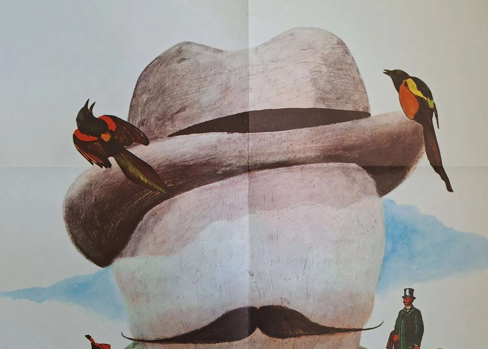 EVIL UNDER THE SUN, AGATHA CHRISTIE, ORIGINAL A1 CZECH MOVIE POSTER, JAN TOMANEK, изображение 2