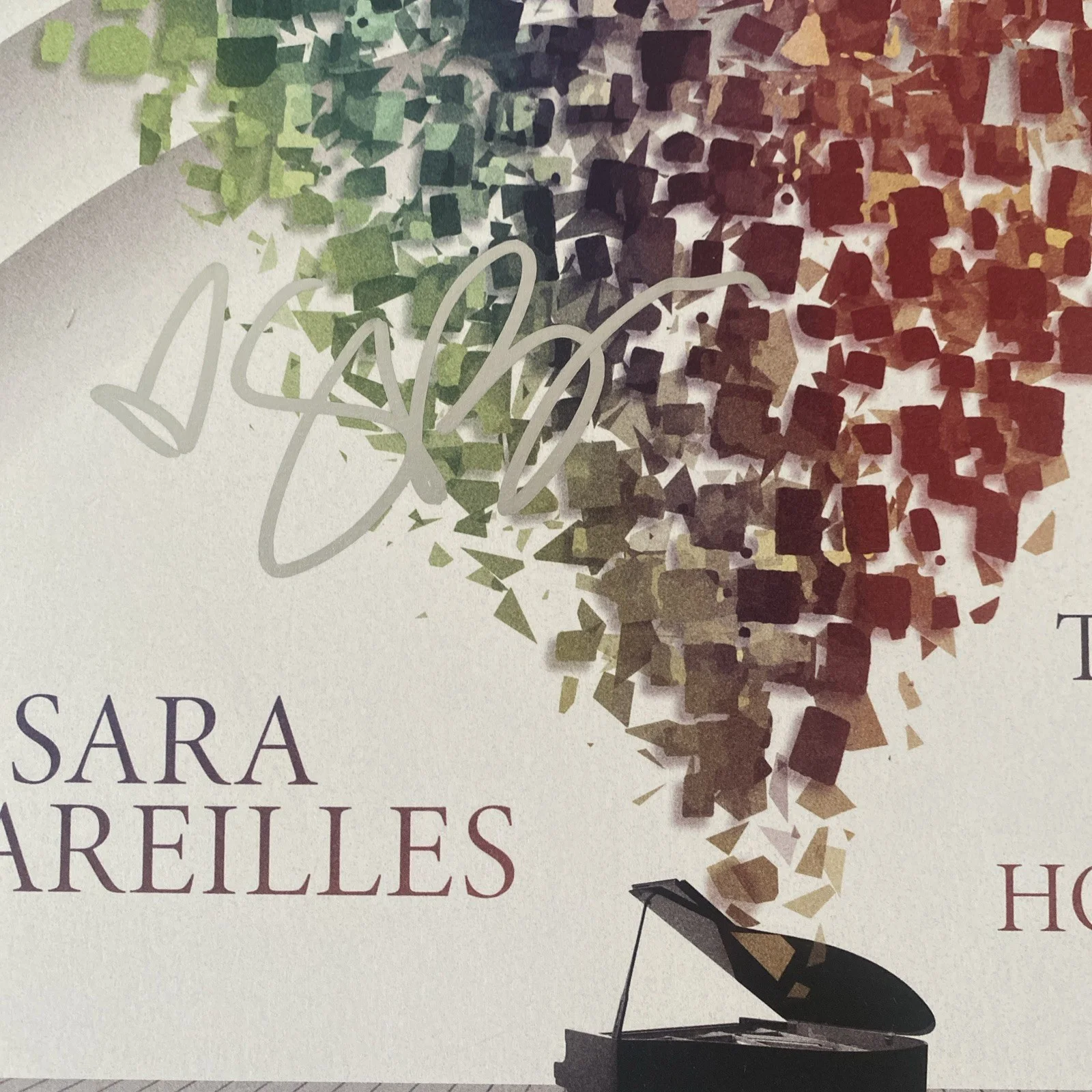 Sara Bareilles Autographed Amidst The Chaos Live from The Hollywood Bowl Vinyl, image 2
