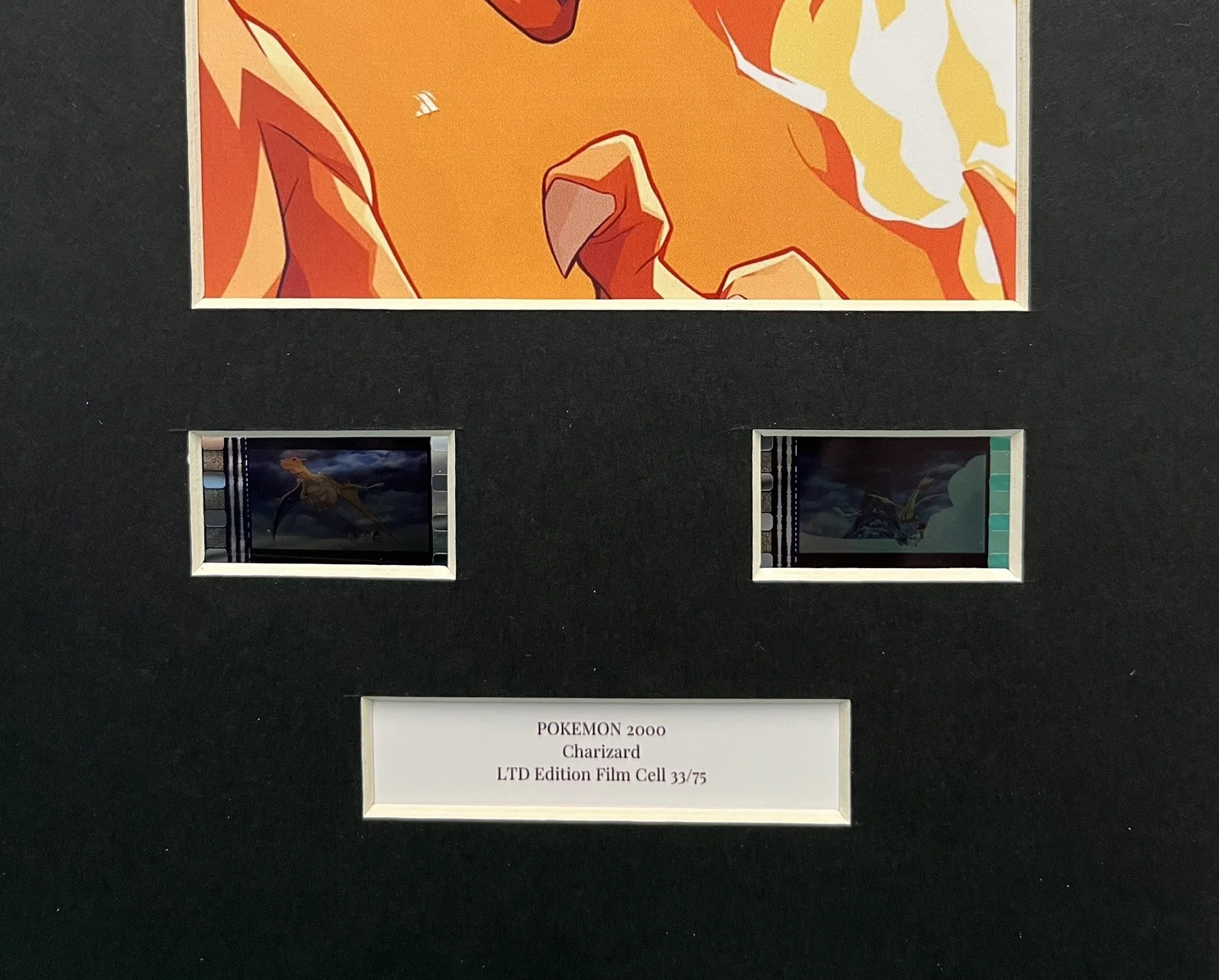 Pokémon Charizard. 35mm Film Cell Mounted Display, image 3