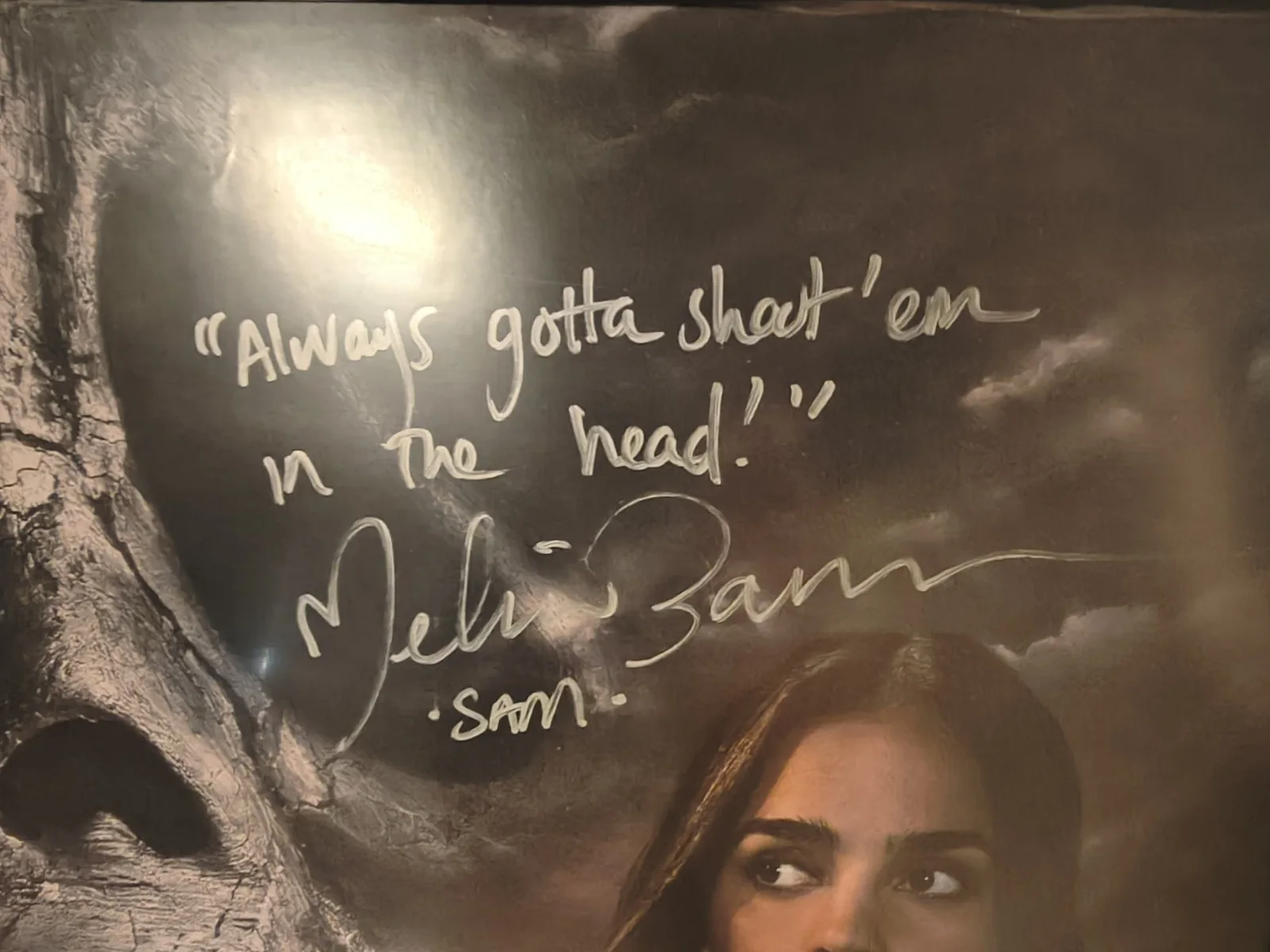 melissa barrera — Melissa Barrera signed Tony Revolori Poster 27x40 DS GHOSTFACE SCREAM 6 VI, image 2
