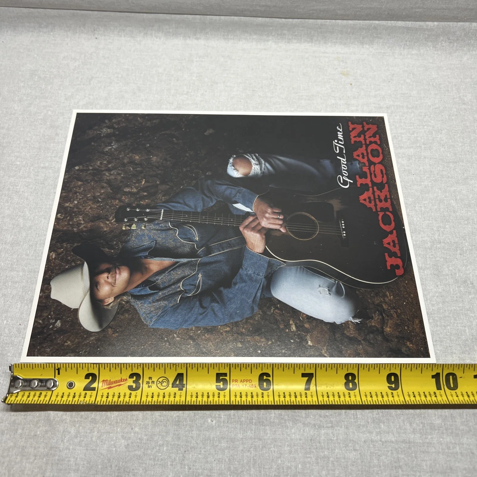 Alan Jackson Rare PHOTO ‘NOT signed’ Country Legend 8x10 2007 CMA FEST, image 3
