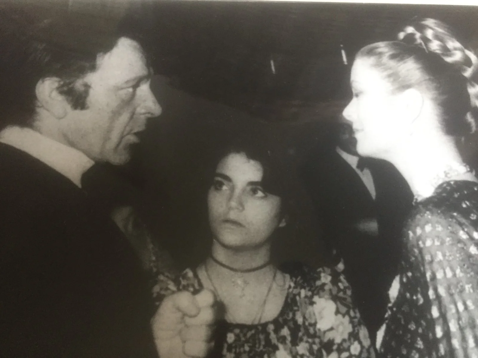 richard burton with princess grace of monaco .syndication photo from 1972, изображение 2