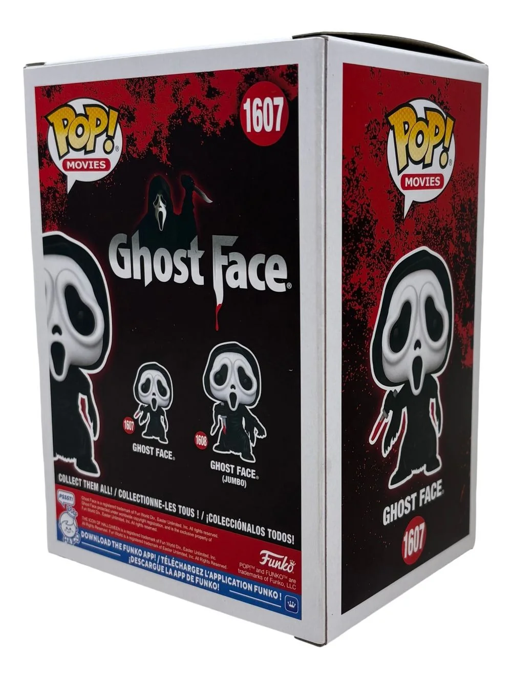 Matthew Lillard — Matthew Lillard Signed Scream Ghostface Funko Pop #1607 Stu Inscribed JSA QR, image 3