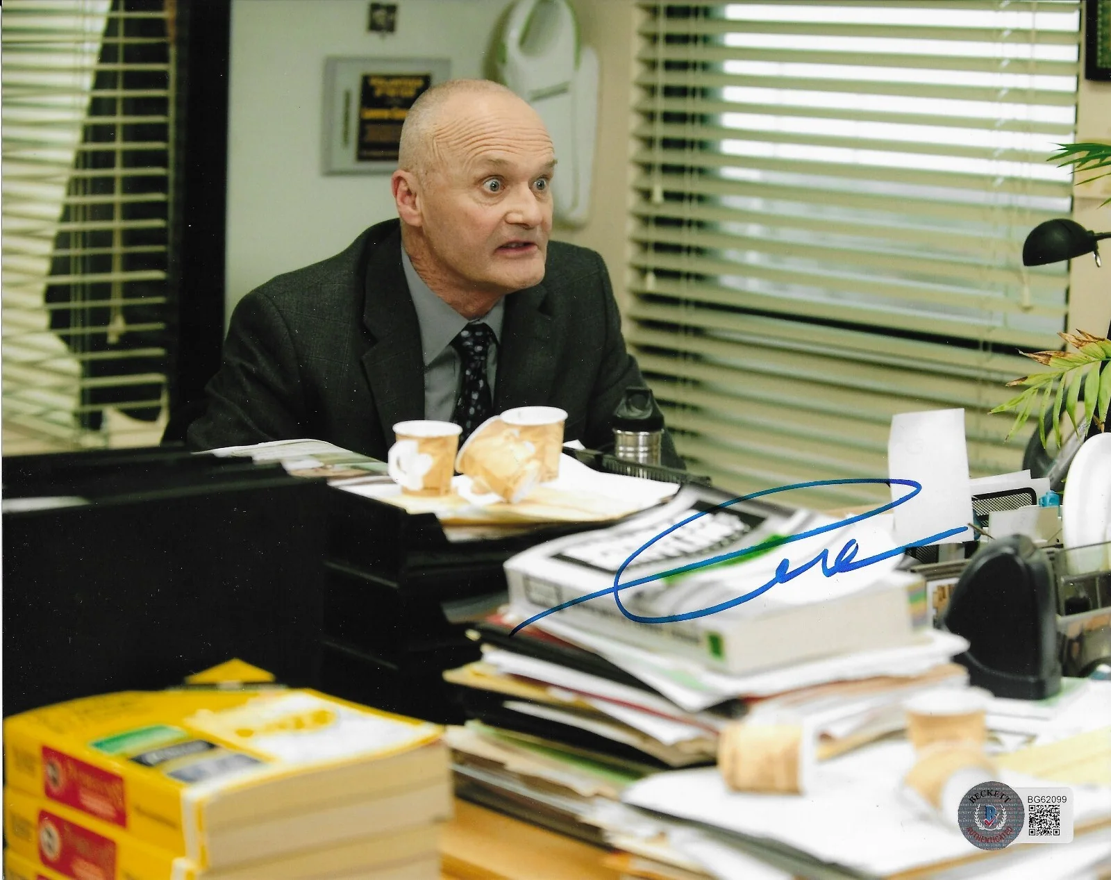 Creed Bratton — Creed Bratton Signed 8x10 Photo BAS Autographed The Office The Grass Roots 99