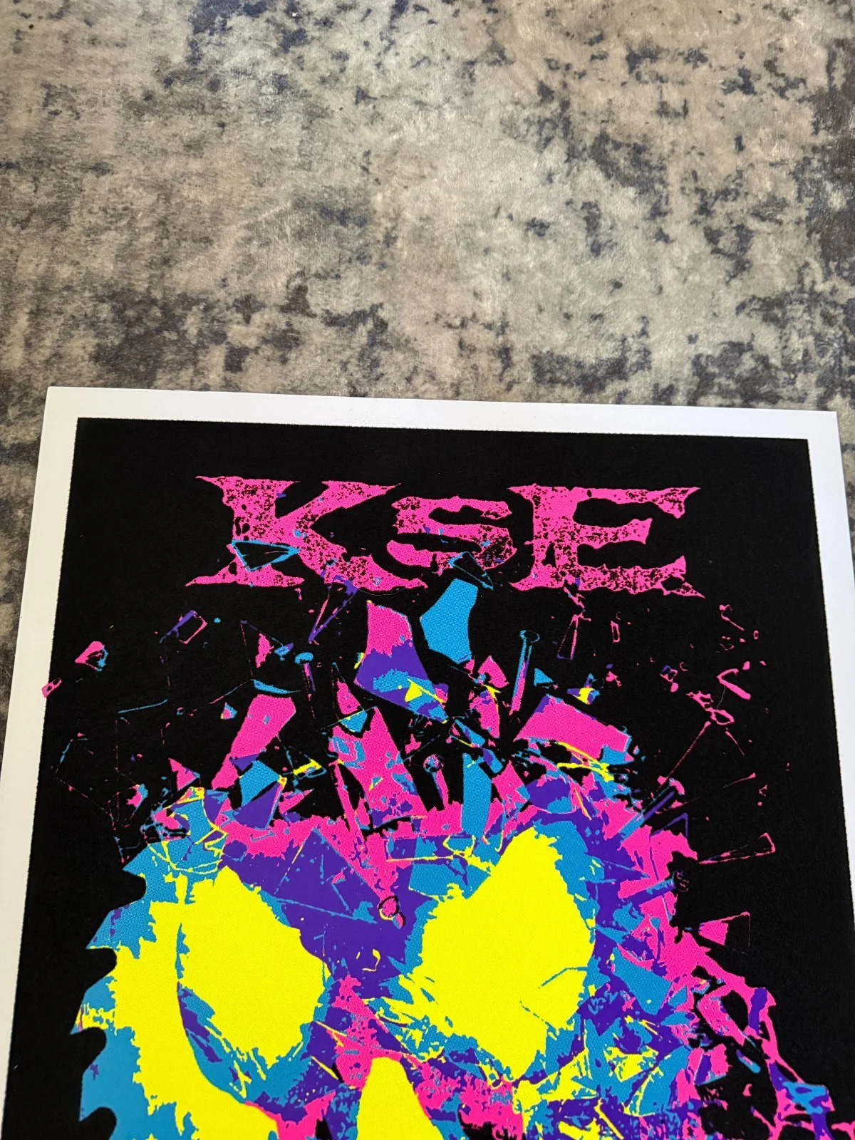 KILLSWITCH ENGAGE 25TH ANV. FLOCKED 66/100 + LIGHT THE TOURCH SIGNED POSTERS, image 3