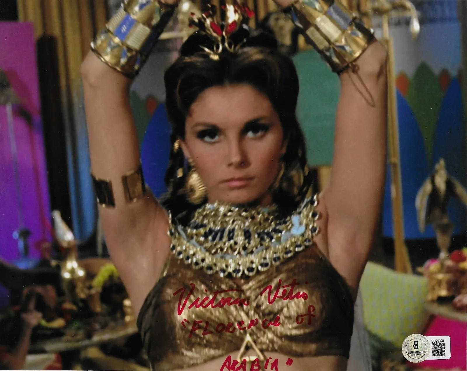 Victoria Vetri — Victoria Vetri BAS Signed 8x10 Photo Autographed Batman Florence of Arabia