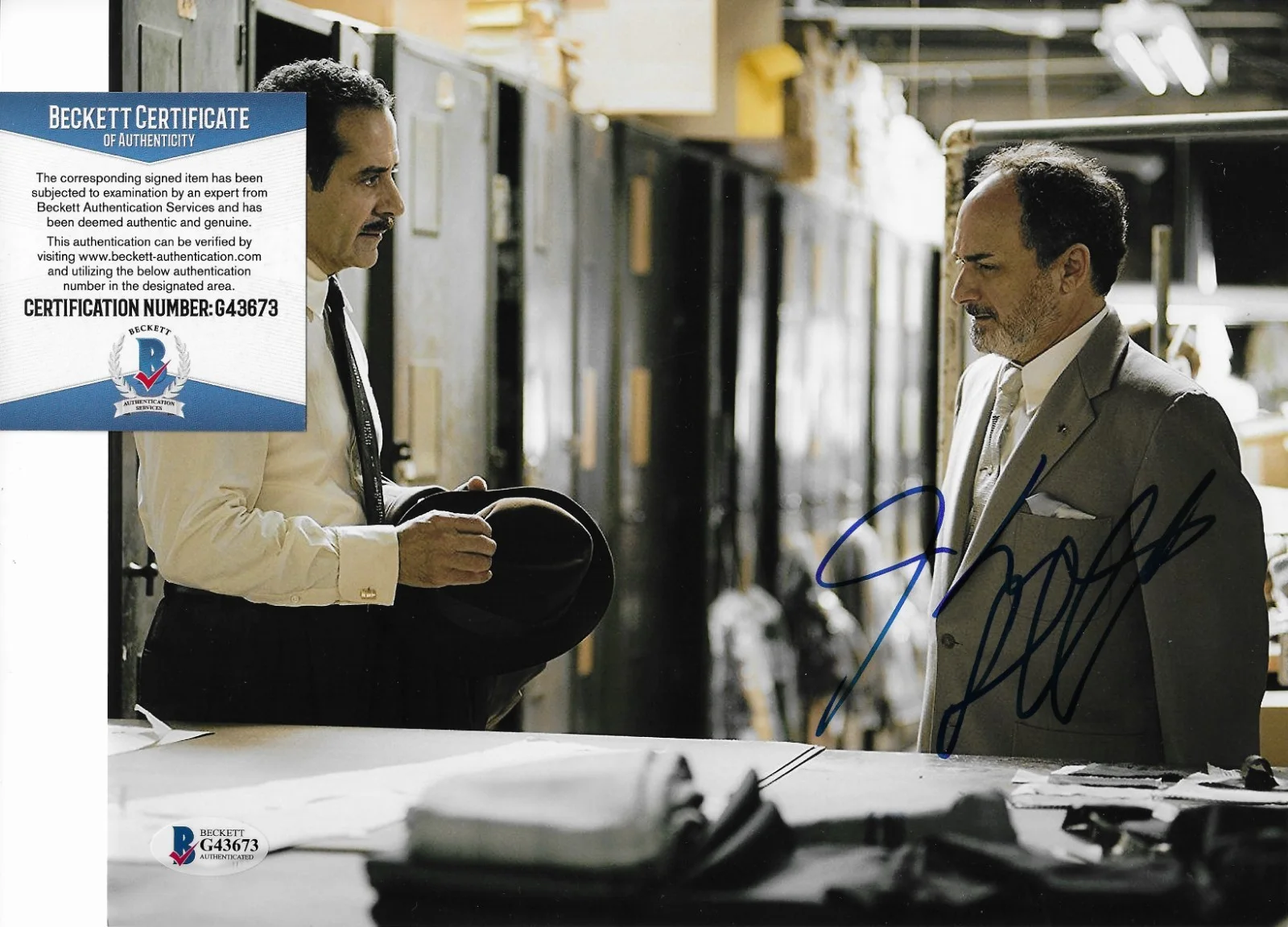 Kevin Pollack — Kevin Pollack The Marvelous Mrs. Maisel Signed 8x10 Photo Autographed BAS COA, image 2