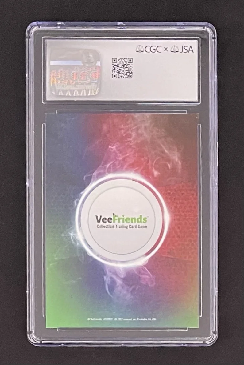 Gary Vaynerchuk — Gary Vaynerchuk Autographed 2022 Woke Walrus Card Signed CGC JSA SLABBED, image 3