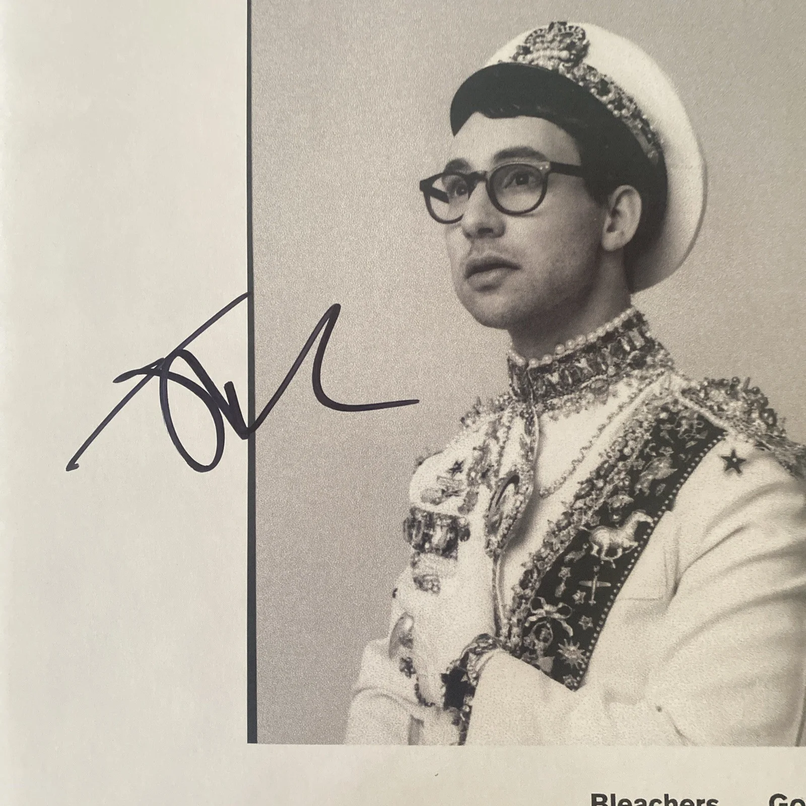 Jack Antonoff Autographed Bleachers Gone Now Vinyl Record, image 2