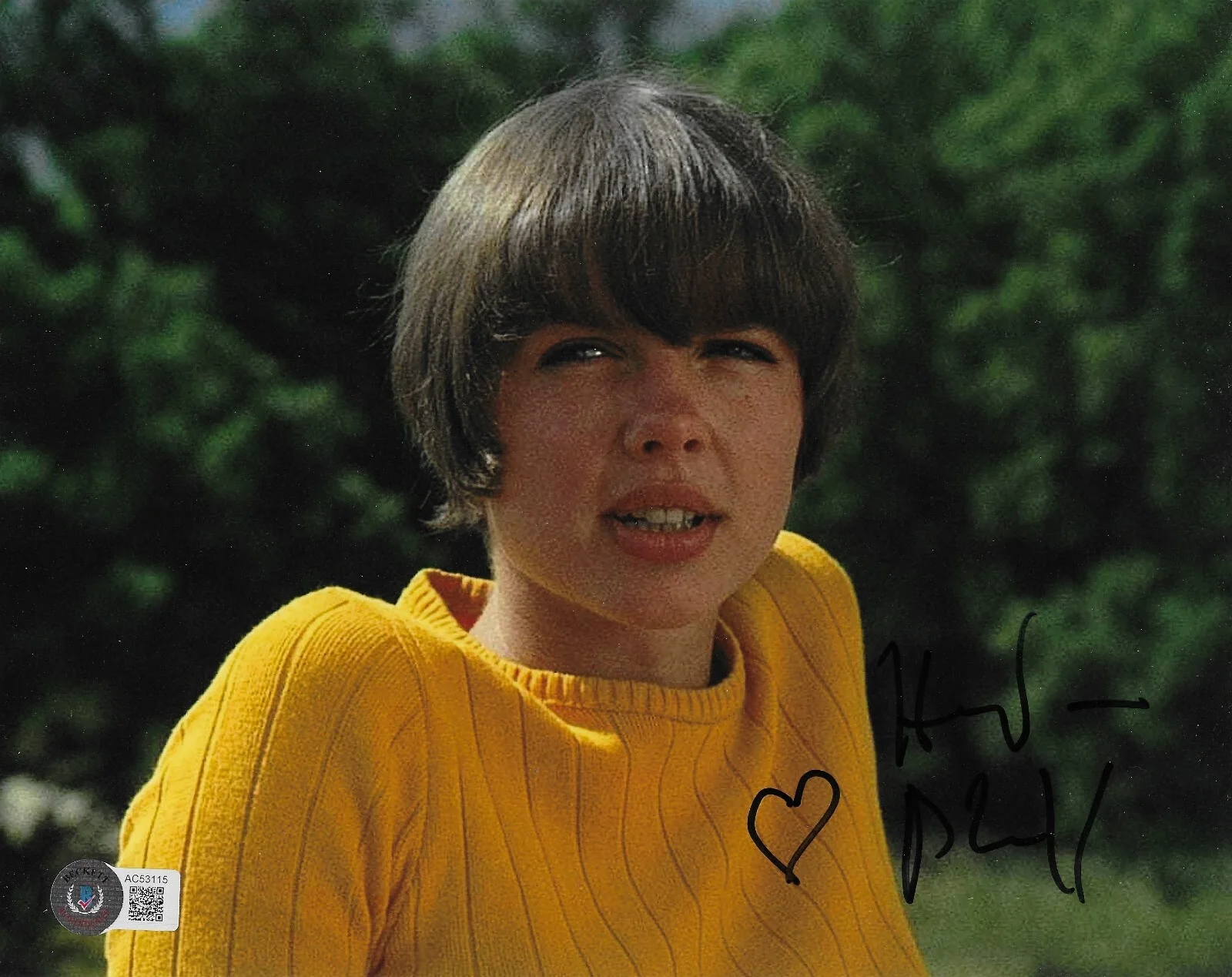 Haydee Politoff — Haydee Politoff Signed 8x10 Photo Autographed BAS Bora Bora The Young Wolves 15