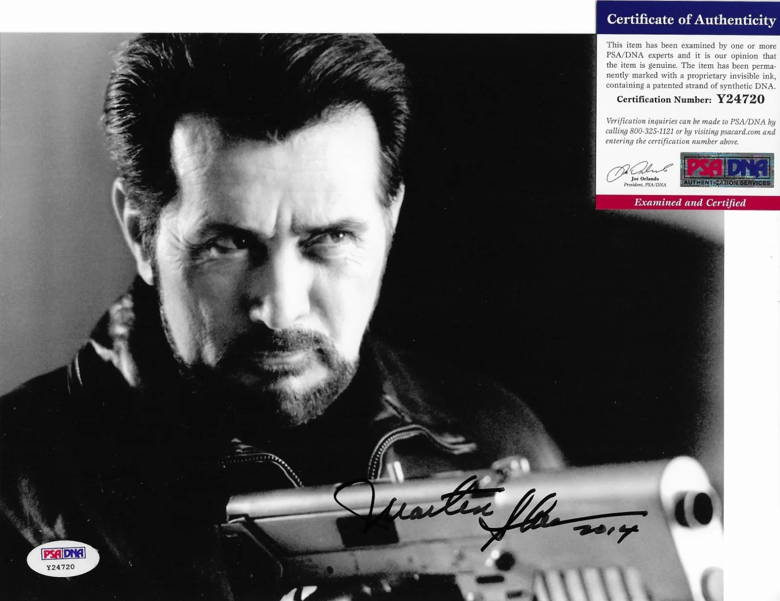 Martin Sheen — Martin Sheen Signed 8X10 Photo Autographed PSA/DNA COA Spawn The West Wing, изображение 2