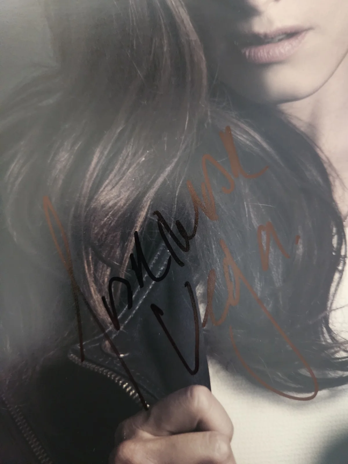 Marimar Vega Signed Autographed 8x10" Photograph AW COA Actress Sexy Portrait, изображение 2
