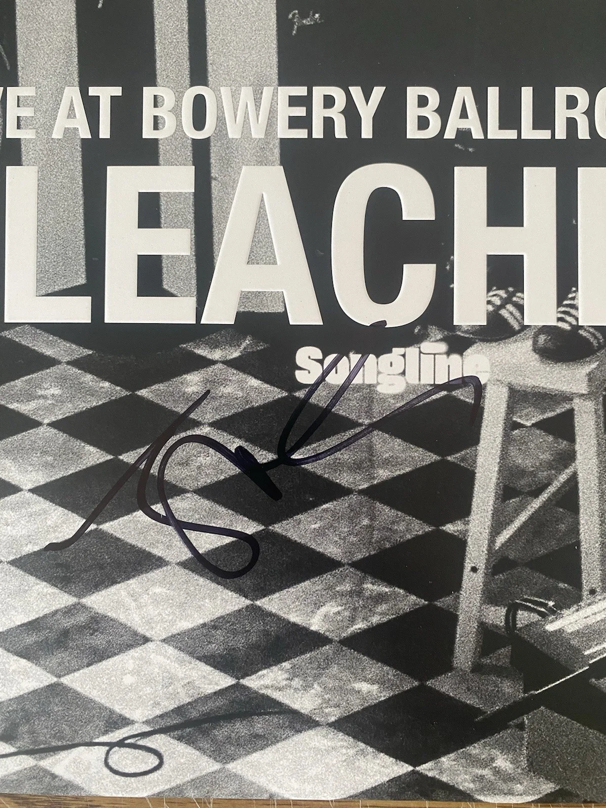 Jack Antonoff Autographed Bleachers Live at Bowery Ballroom, NYC Vinyl Record, image 2