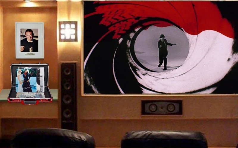 SEAN CONNERY — Signed 007 SEAN CONNERY + 17 JAMES BOND Autographs, UACC COA, DVD, Case, NSNA, изображение 2