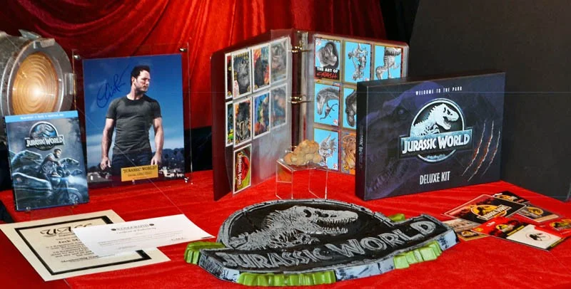 CHRIS PRATT — Signed CHRIS PRATT Autograph, Frame JURASSIC WORLD, Trading Cards, UACC COA, DVD, изображение 2