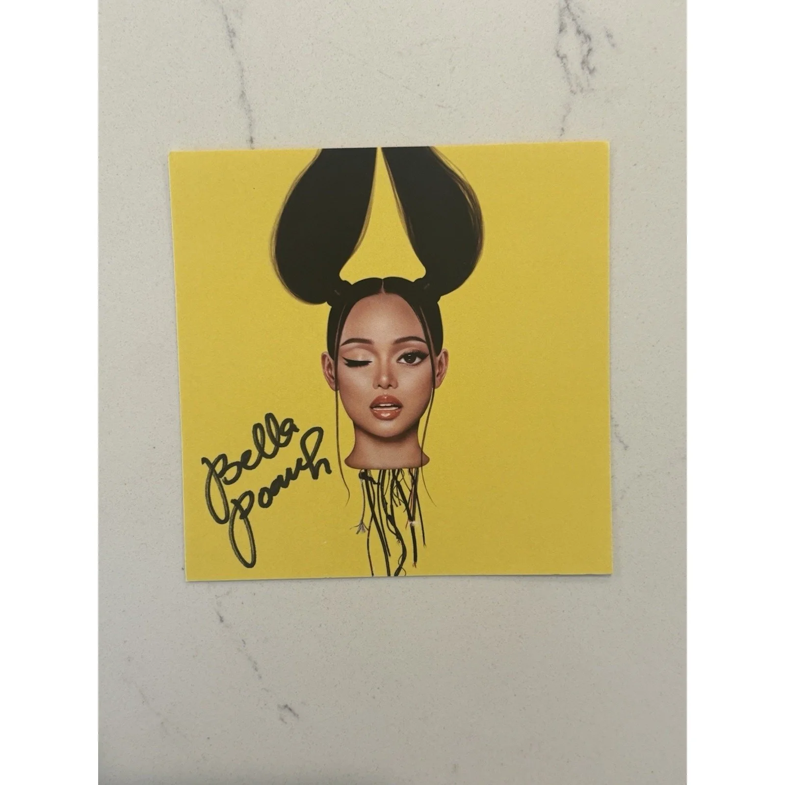 BELLA POARCH DOLLS EP CD W/ SIGNED ART CARD AUTOGRAPH #3, image 2