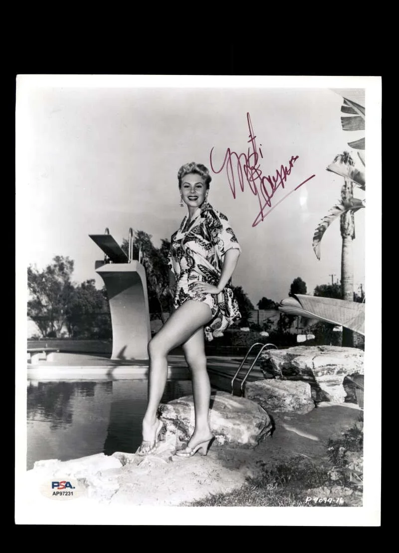 Mitzi Gaynor — Mitzi Gaynor PSA DNA Coa Signed 8x10 Photo Autograph