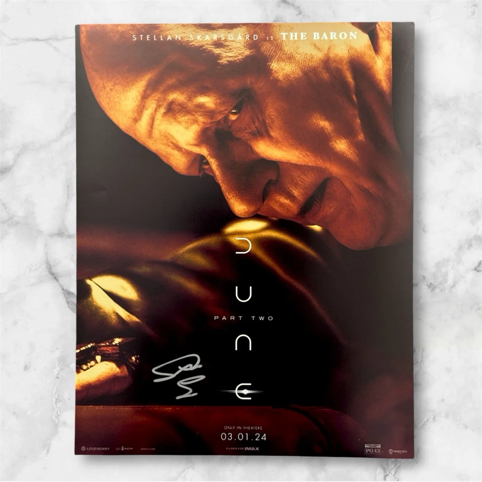 Stellan Skarsgard — Stellan Skarsgard Signed Autographed 11x14 Dune Photo The Baron