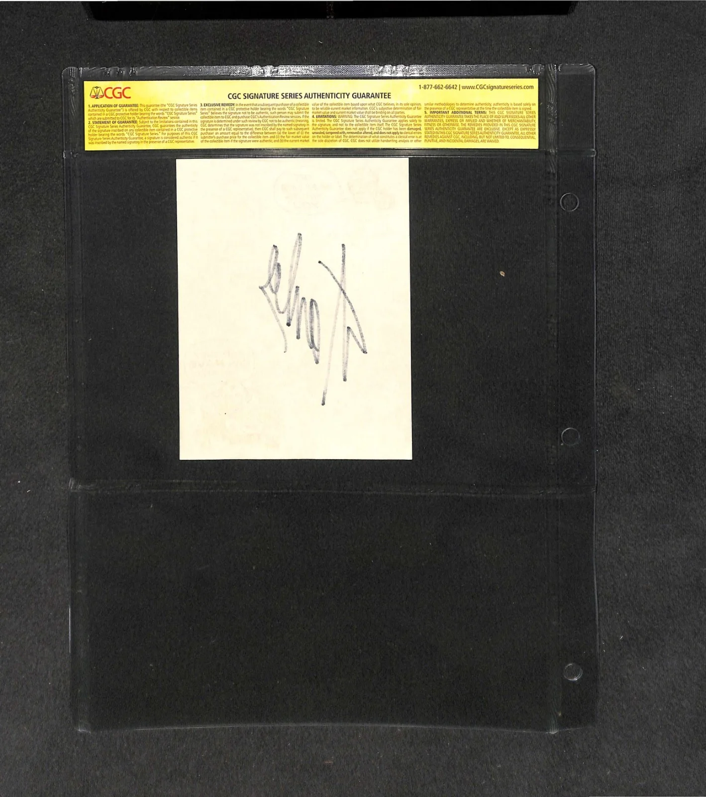Signed Stan Lee Avengers DR DOOM Marvel Comics '65 Stationary Autograph Auto CGC, image 3