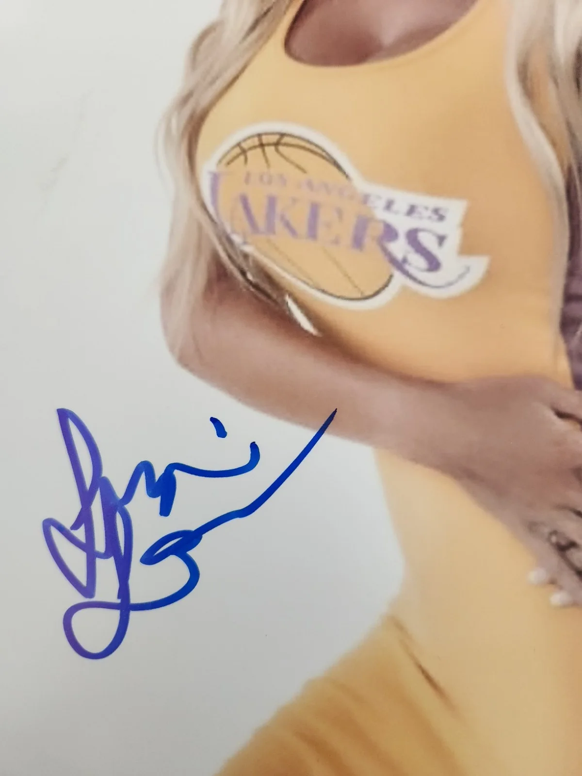 Lizzie Lee Signed Autographed 8x10" Photograph AW COA Model Sexy Portrait, image 2