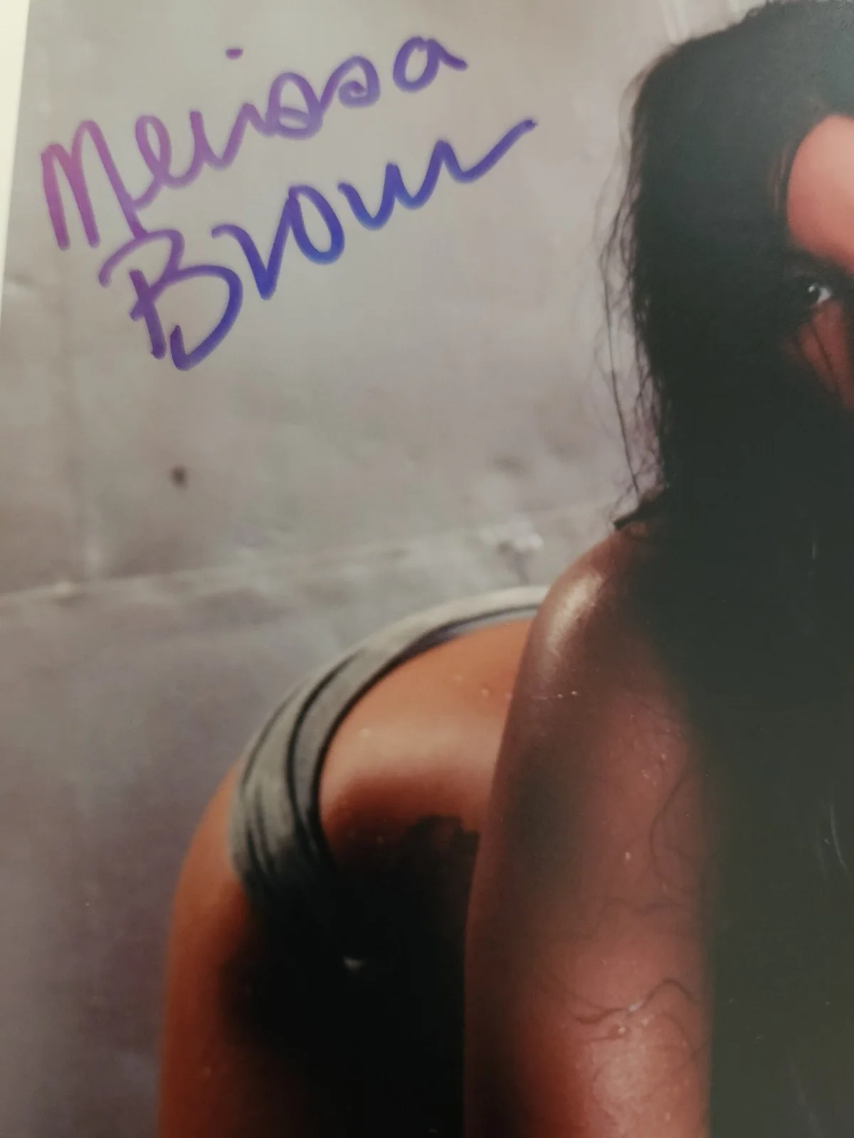Melissa Brown Signed Autographed 8x10" Photograph AW COA Model Sexy Portrait, изображение 2