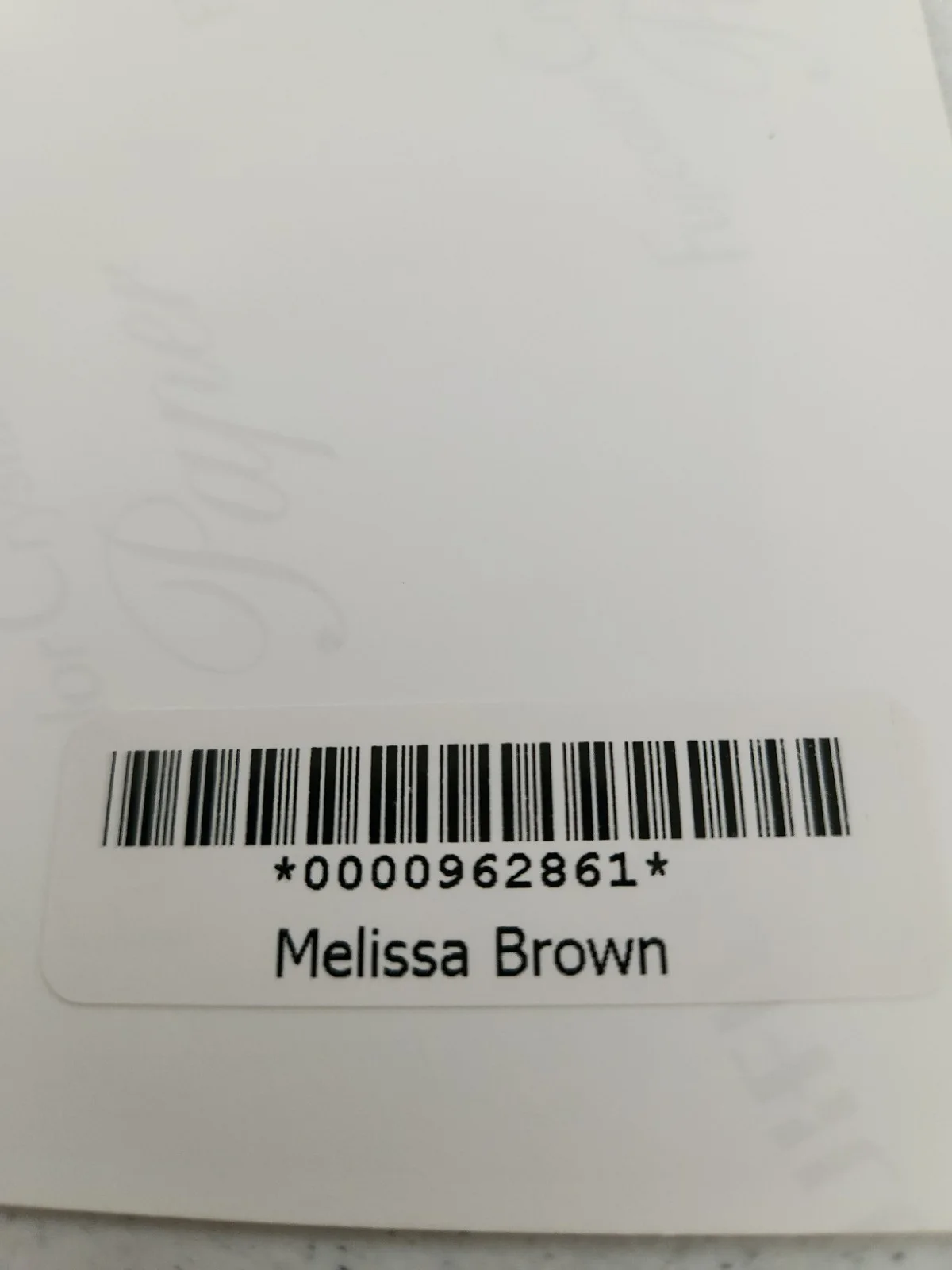 Melissa Brown Signed Autographed 8x10" Photograph AW COA Model Sexy Portrait, изображение 3