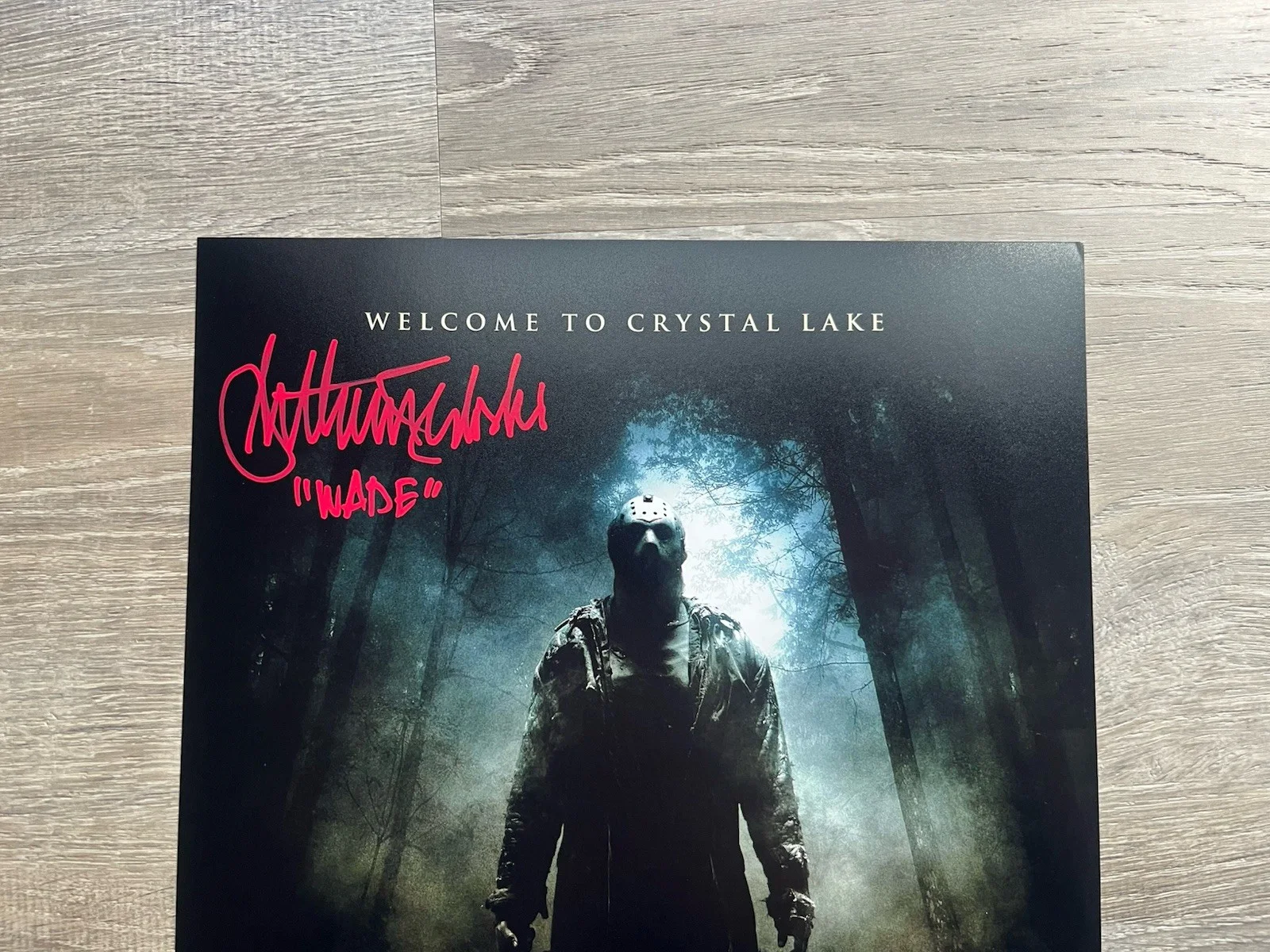 Amanda Righetti Jonathan Sadowski Signed Friday The 13th 11x17 Photo JSA COA F13, изображение 3