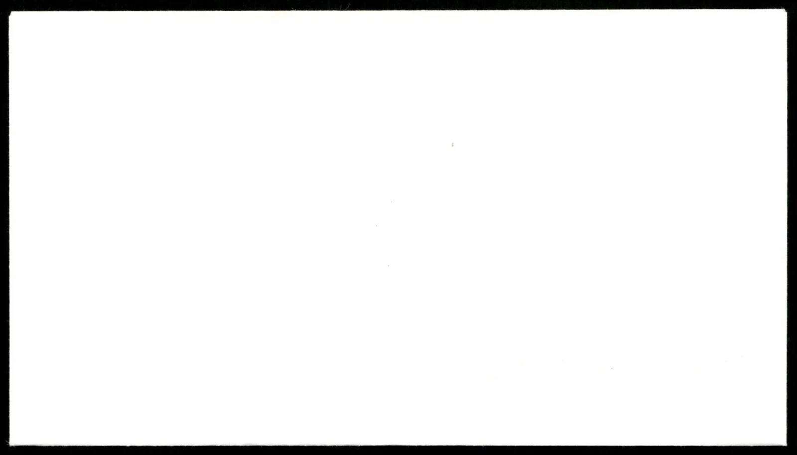 Actor Jon Cypher First 1st Day Cover Signed Auto -Vintage Autograph, image 2