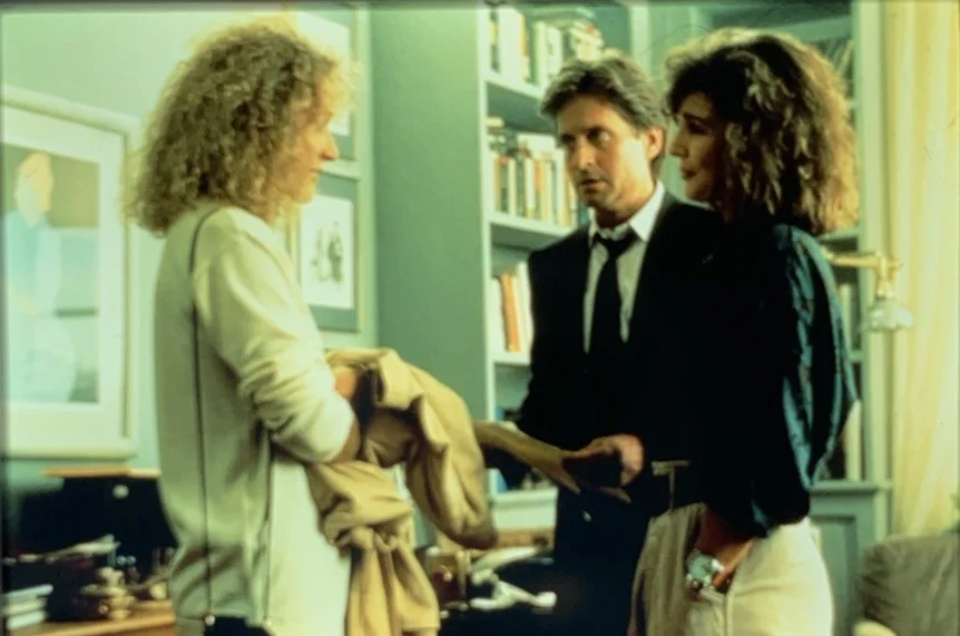 FATAL ATTRACTION Michael Douglas Glenn Close 1987 35mm Slides x3, image 3