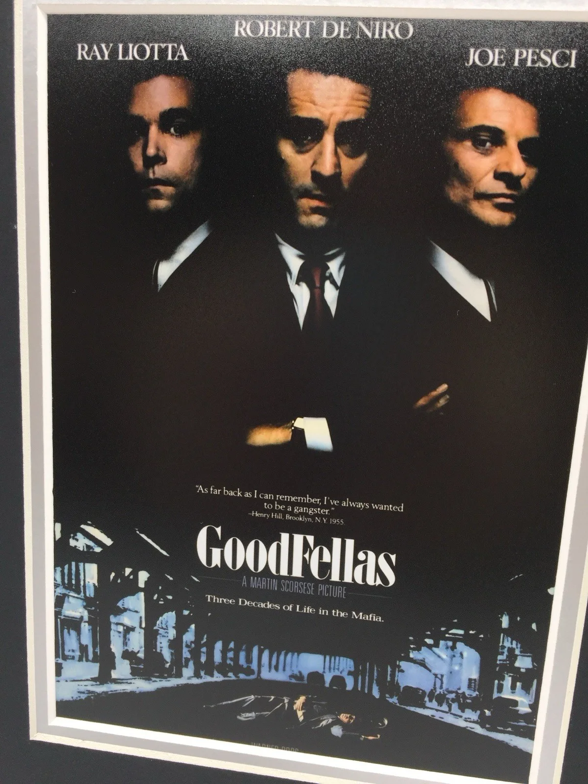 RARE Henry Hill Goodfellas Signed Photo Display + COA AUTOGRAPH MAFIA MOB CRIME, image 2