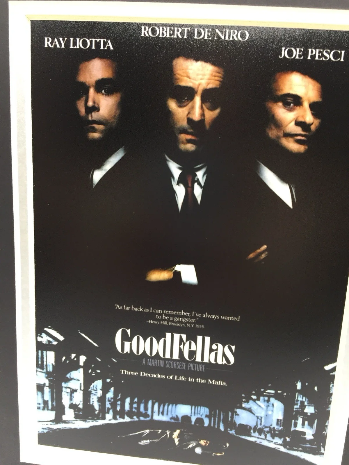 RARE Henry Hill Goodfellas Signed Photo Display + COA AUTOGRAPH MAFIA MOB CRIME, image 2