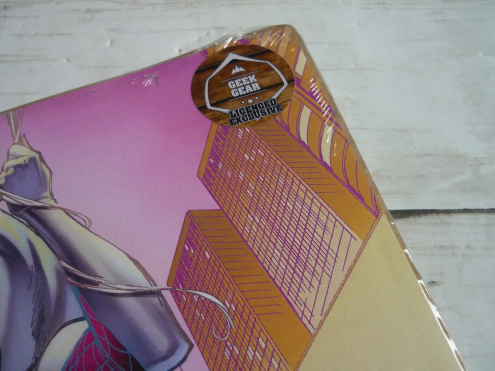 a4 ltd run print geek gear new sealed licensed exclusive spider gwen, изображение 3