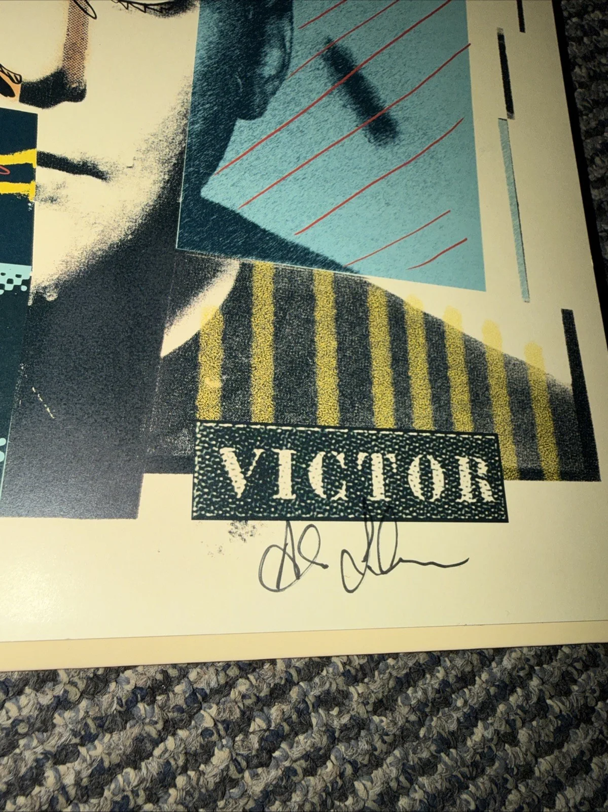 Alex Lifeson of RUSH Signed Autographed Self Titled Vinyl Record & Insert W/ JSA, изображение 2