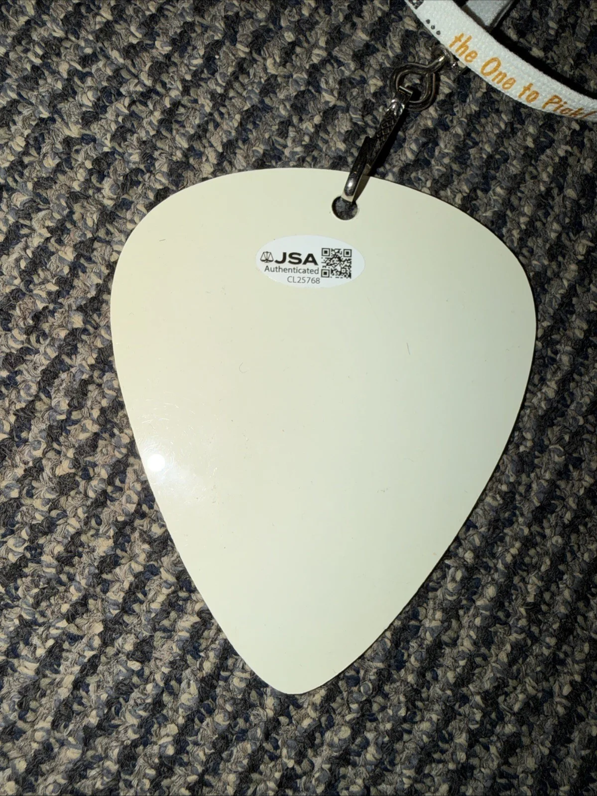 Charlie Daniels Signed Autographed Large Pick 30th Anniversary Tour 2002 W/ JSA, изображение 3