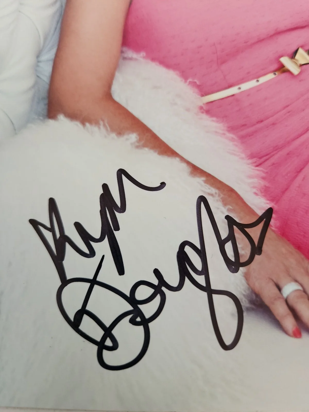 Kym Douglas Signed Autographed 8x10" Photograph AW COA Ellen Sexy Portrait, изображение 2