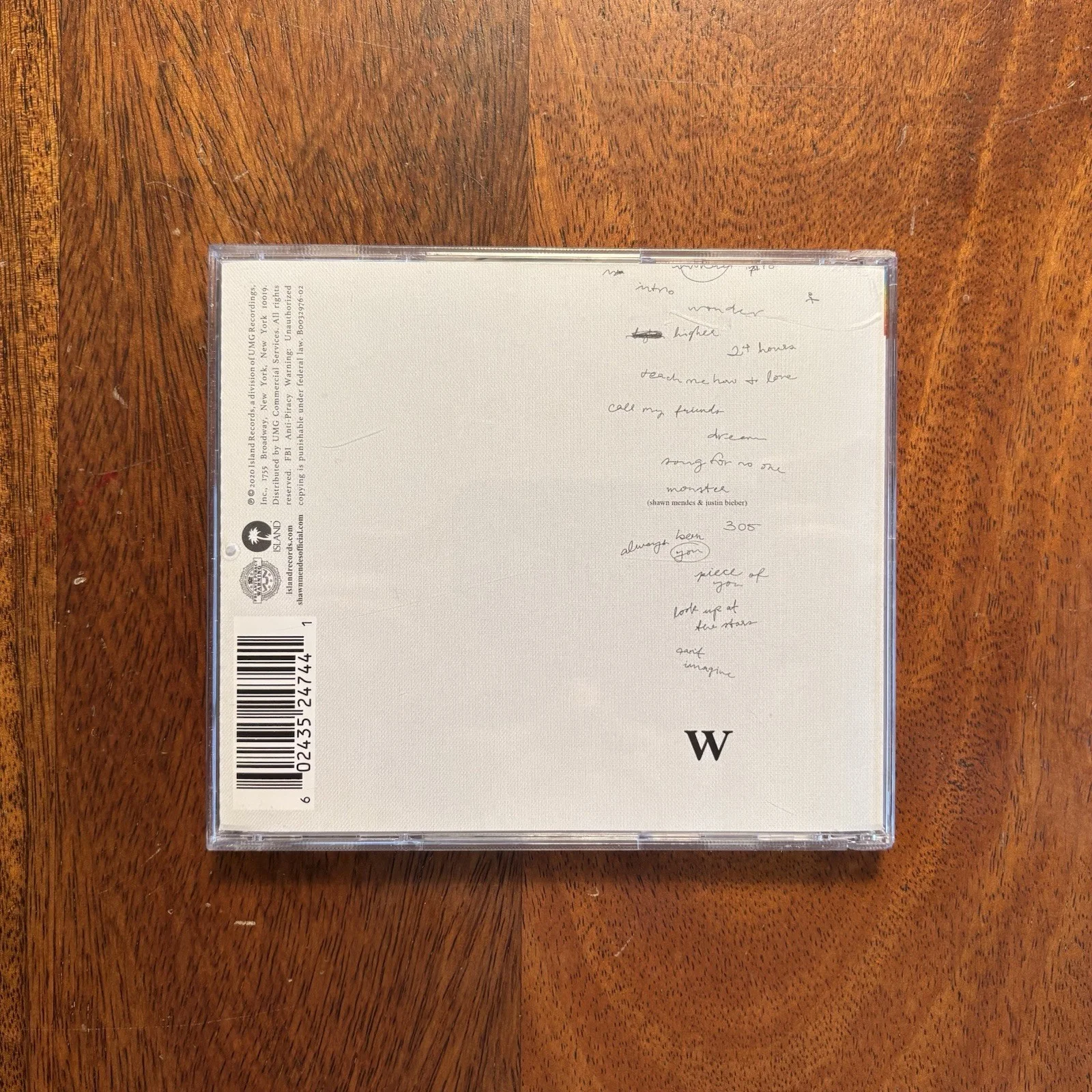 Shawn Mendes Signed Wonder CD Authentic Autograph, image 3