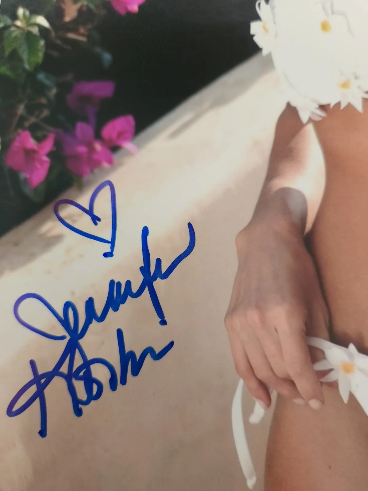 Jennifer Korbin Signed Autographed 8x10" Photograph AW COA Lingerie Sexy, изображение 2