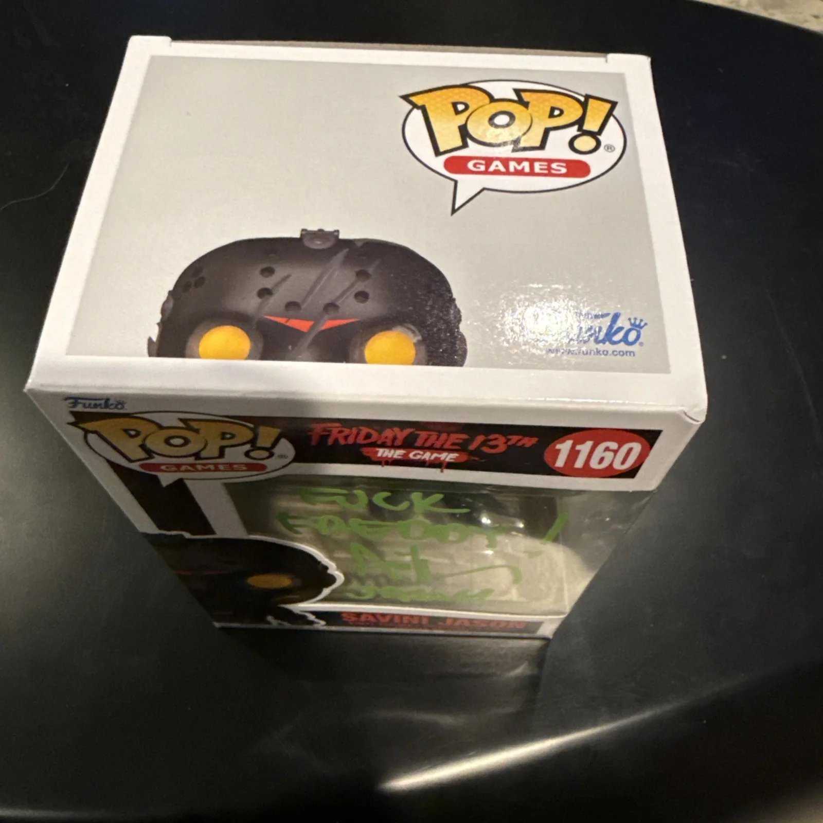 Ari Lehman — Jason Voorhees Savini Funko Pop Signed Ari Lehman Beckett Witnessed!, изображение 2
