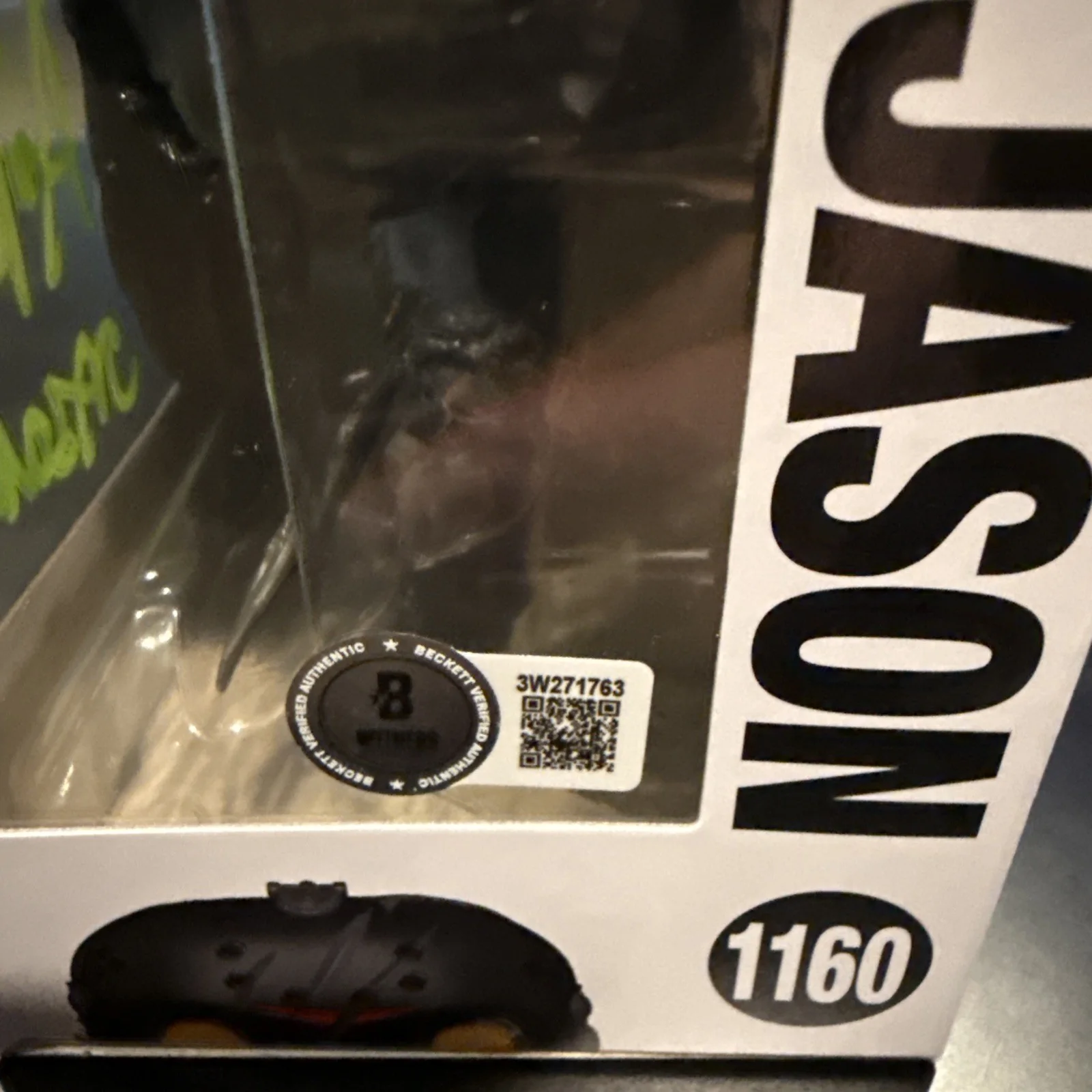 Ari Lehman — Jason Voorhees Savini Funko Pop Signed Ari Lehman Beckett Witnessed!, изображение 4