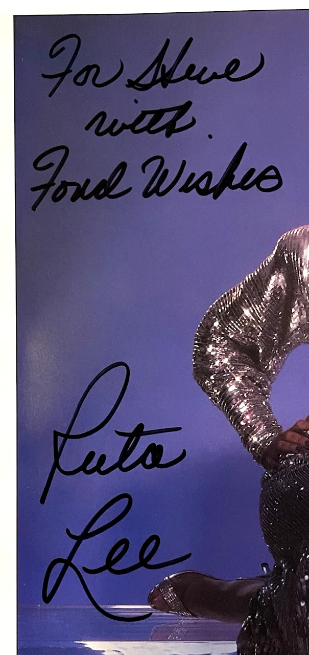 Ruta Lee — Ruta Lee 8x10" color 2 sided autographed photo, изображение 4