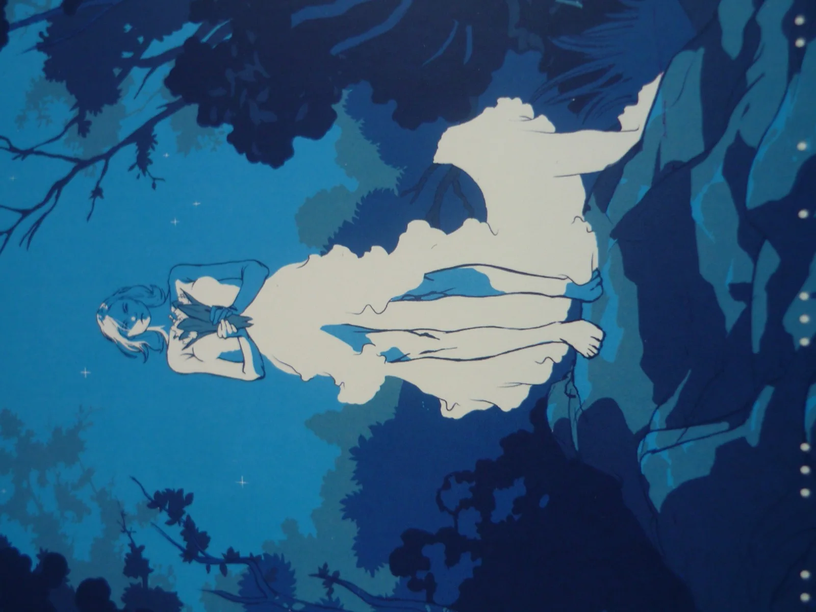 10x8 Framed mounted poster Melancholia 2011 Kirsten Dunst Charlotte Gainsbourg, изображение 2