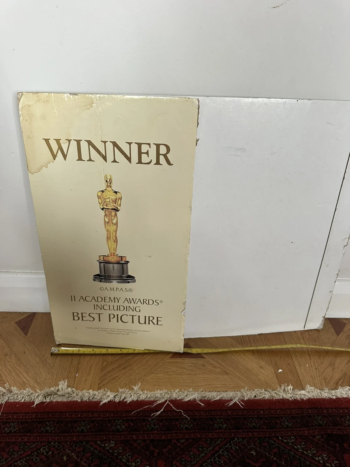The Titanic cinema advertising cardboard poster, image 4