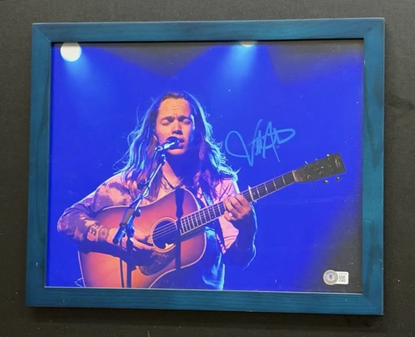 Billy Strings Signed 11x14 Photo Autographed BAS Beckett Framed Bluegrass, image 2