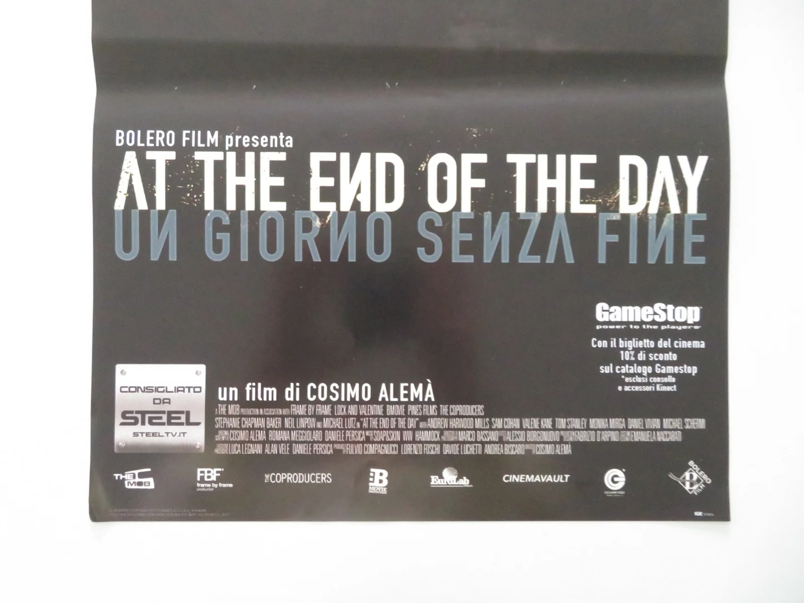 At The End Of The Day - Un Giorno Senza Fine ITALIAN LOCANDINA POSTER 2010, изображение 4