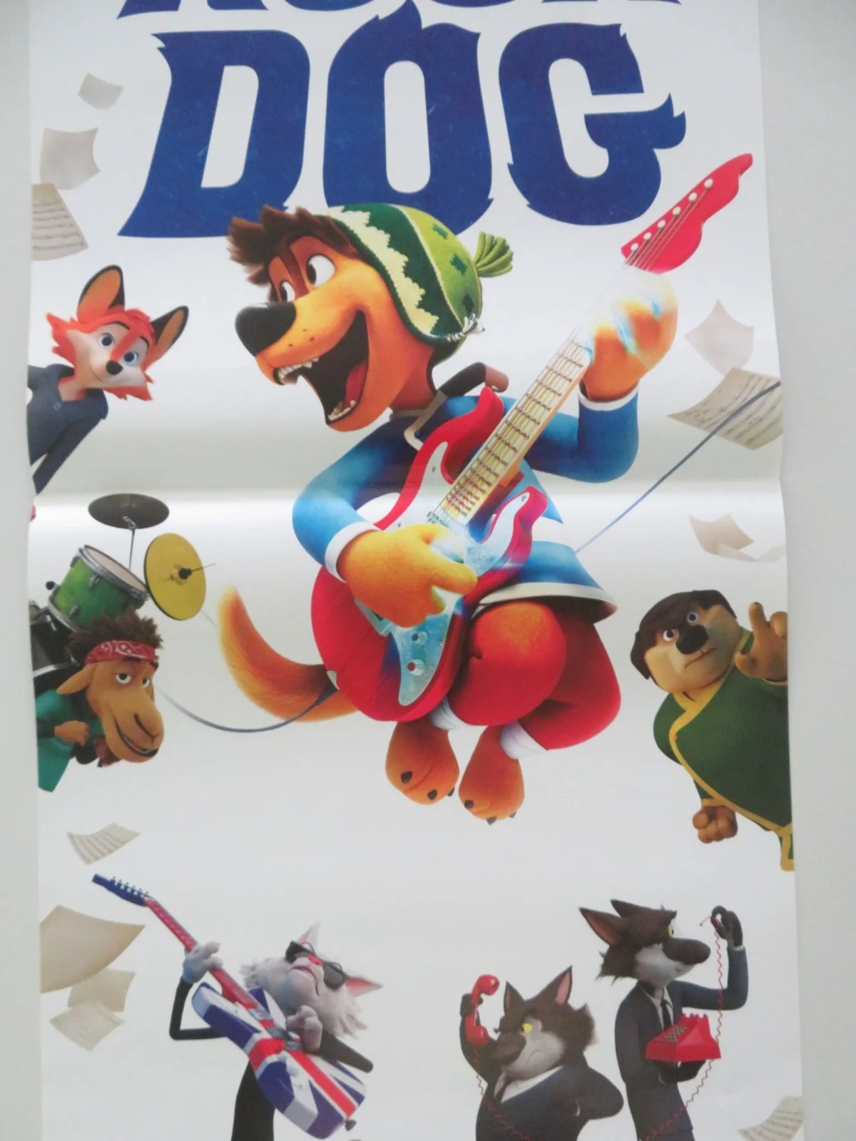 Rock Dog ITALIAN LOCANDINA POSTER Luke Wilson Eddie Izzard 2016, изображение 3