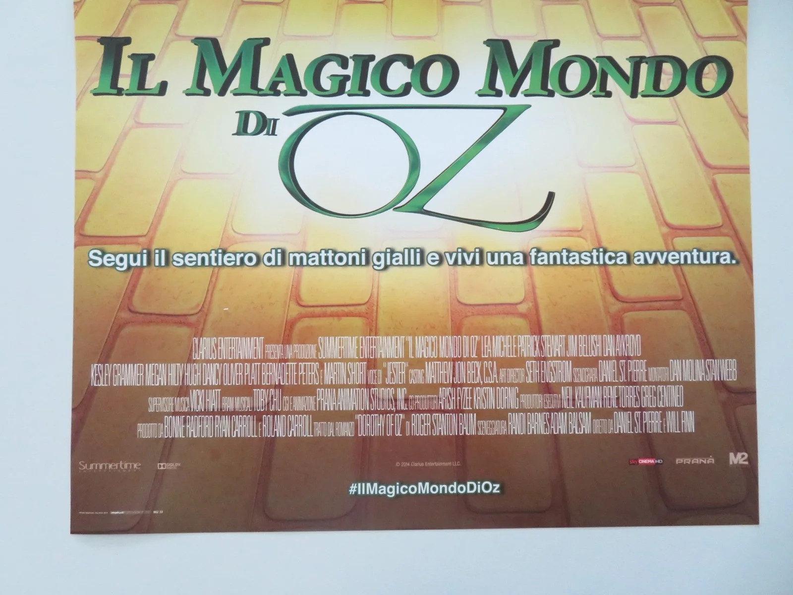 Legends Of Oz: Dorothy's Return ITALIAN LOCANDINA POSTER Aykroyd Belushi 2013, изображение 4
