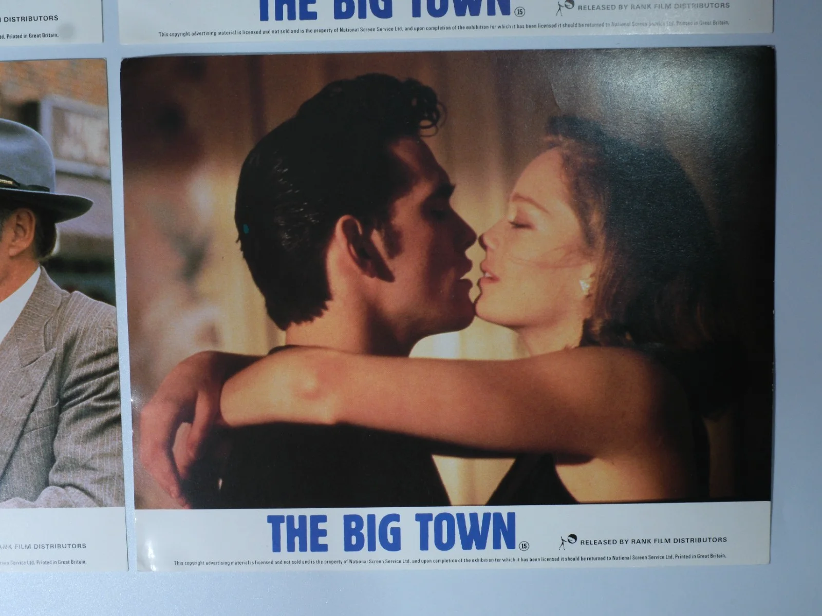 Vintage The Big Town x4 Lobby Card Set Matt Dillon 1987, изображение 5