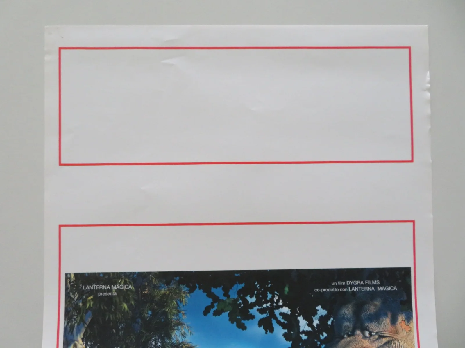 La Foresta Magica ITALIAN LOCANDINA POSTER Nacho Aldeguer Mar Bordallo 2001, изображение 2